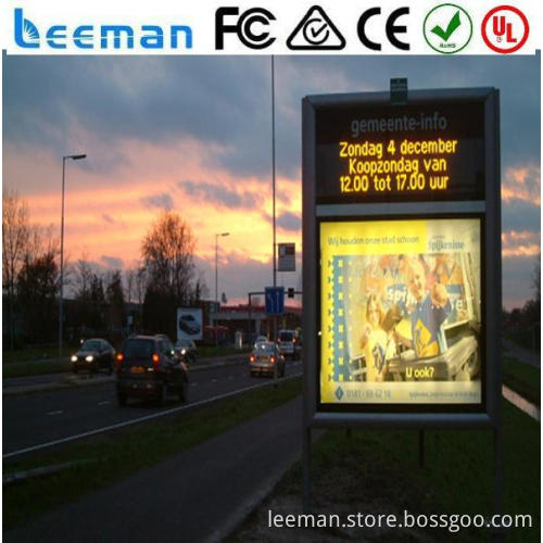 good price good quality shenzhen full color outdoor view led display p7.62 led screen module rolling display board